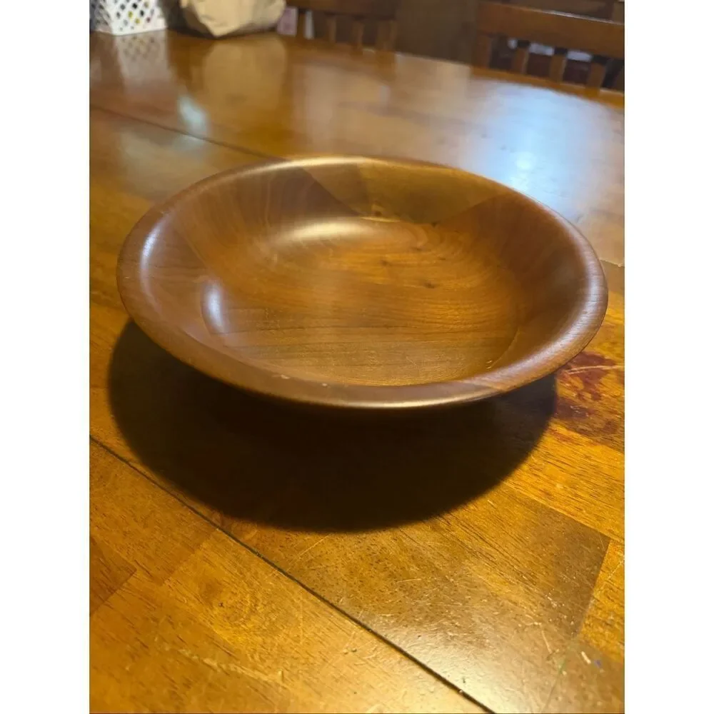 Vintage Solid Burl Walnut 9